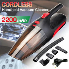 Load image into Gallery viewer, 120W Car Vacuum Cleaner - Portable Handheld Cordless/Car Plug 12V 5000PA Super Suction Wet/Dry for Car Home