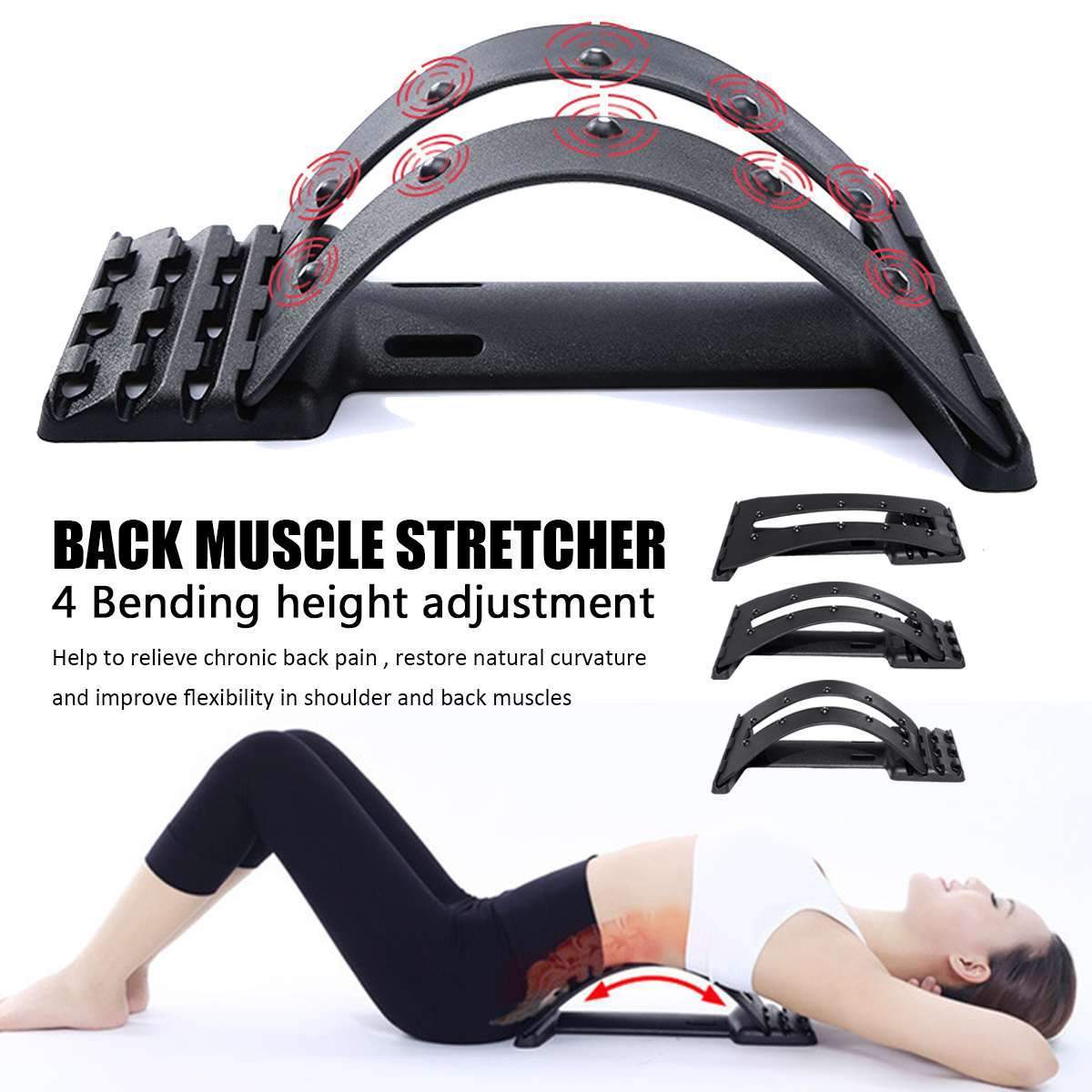 BACKRIGHT® LUMBAR RELIEF BACK STRETCHER - Back Stretch Equipment Massa –  hypofg5jp.com.au